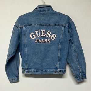 Vintage ‘96 Guess Logo Jean Jacket